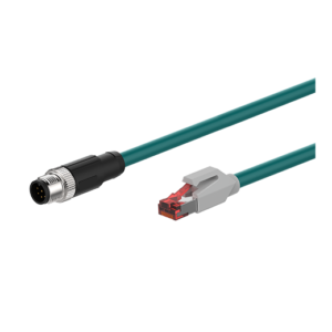 M12 connector communication cables