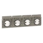 rear connection kit - vertical or horizontal mounting - 4poles - for fixed NS NT